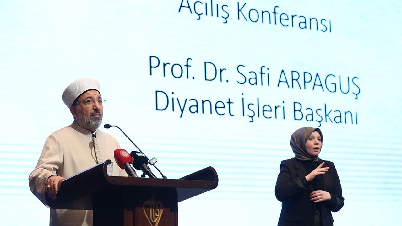 Diyanet Başkanı Arpaguş: Engelli Bireylere Destek Toplumun Medeniyet Ölçüsüdür