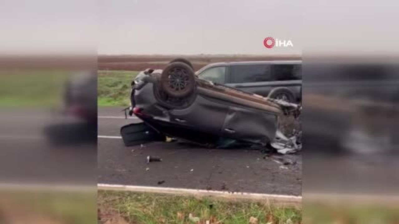 Diyarbakır Bağlar'da Otomobil Takla Attı: Sürücü Yaralandı