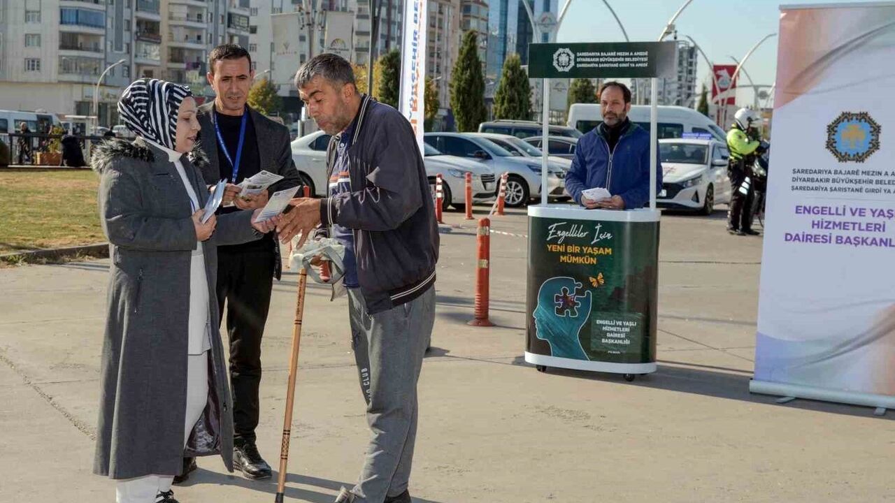 Diyarbakır'da 3 Aralık'ta Engellilerin Haklarına Farkındalık Çalışması