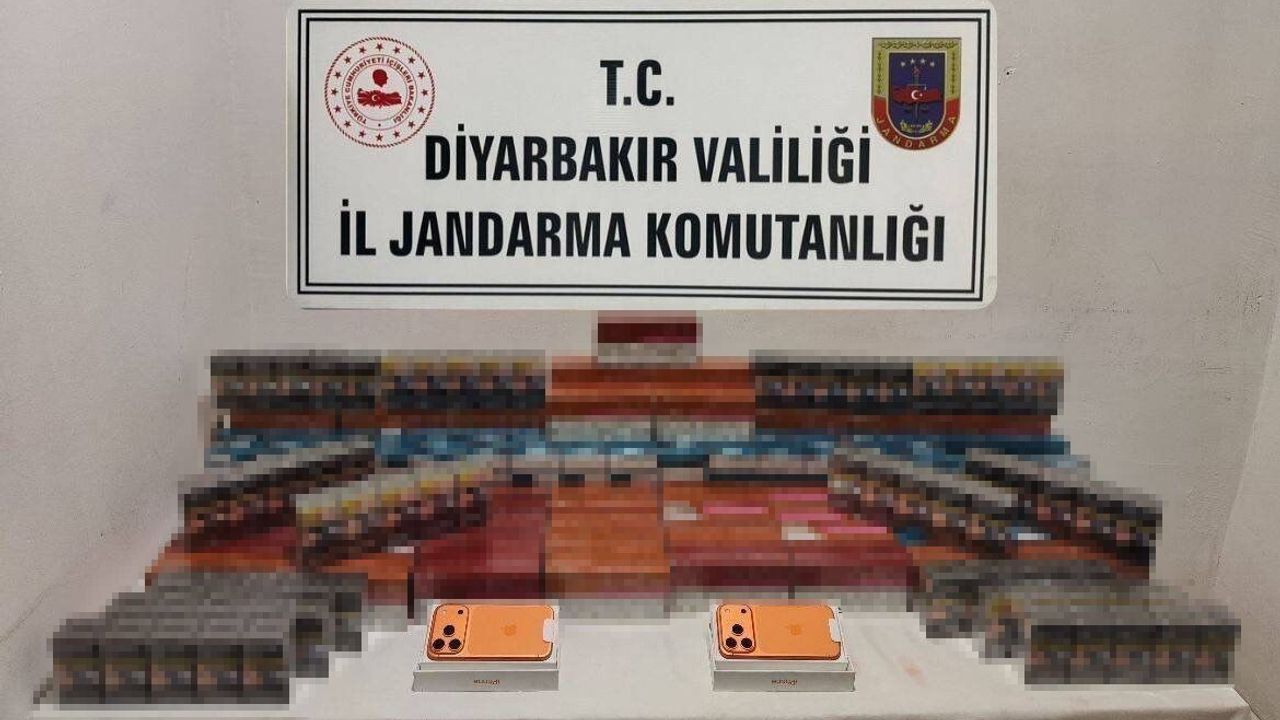 Diyarbakır’da Çok Sayıda Gümrük Kaçağı Ürün Ele Geçirildi