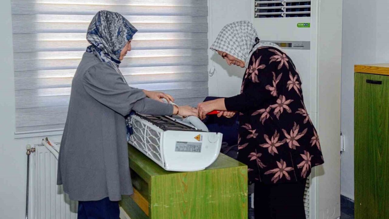 Diyarbakır’da Kadınlar Klima, Kombi ve Petek Bakımı Eğitimiyle Güçleniyor