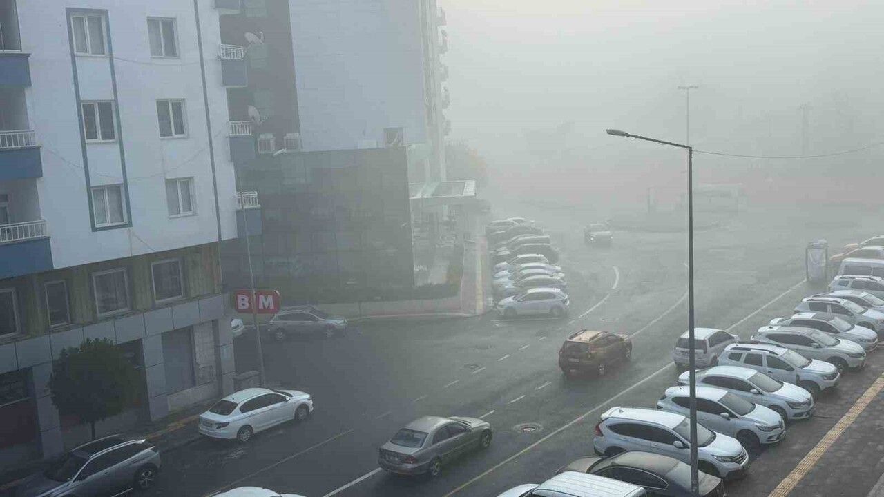 Diyarbakır'da Yoğun Sis Uçuşları Geciktirdi