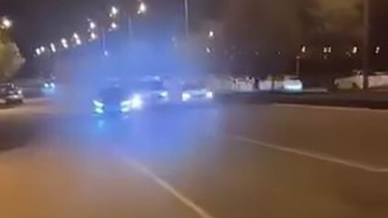 Diyarbakır'da zincirleme kaza cep telefonu kamerada