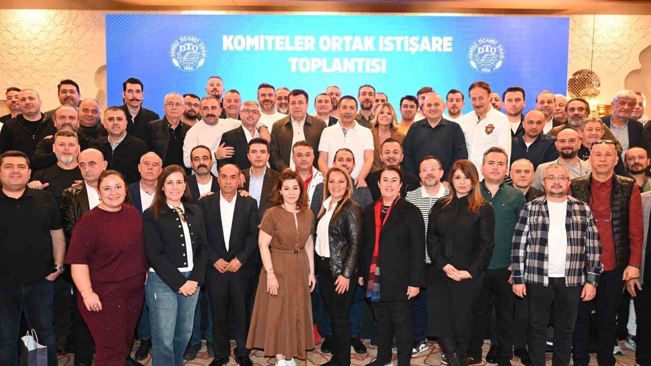 DTO Meslek Komiteleri Ortak İstişare Toplantısı: Yeni Nesil Çözümler ve Büyük Yatırımlar
