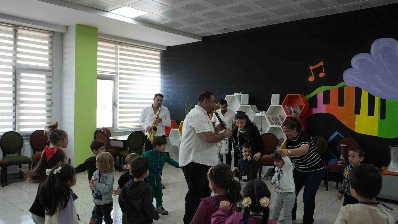 Düzce Çocuk Üniversitesi, Belka Kreş Miniklerini Atölyelerde Ağırladı