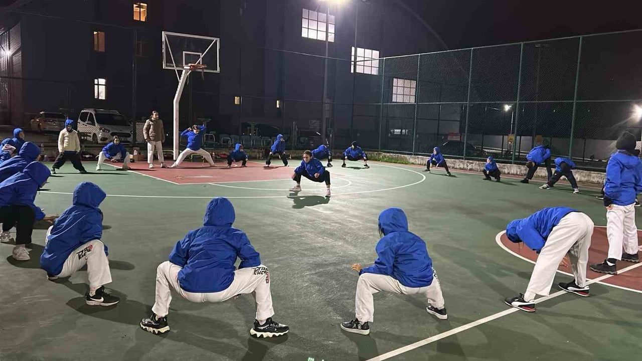 Düzce'de GSB Kış Spor Okulları Yoğun İlgiyle Devam Ediyor