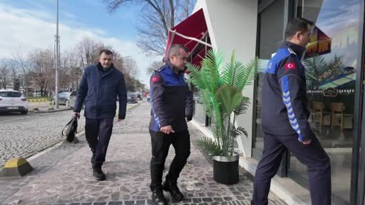 Düzce'de Zabıta'dan Yılbaşı Öncesi Sıkı Denetim