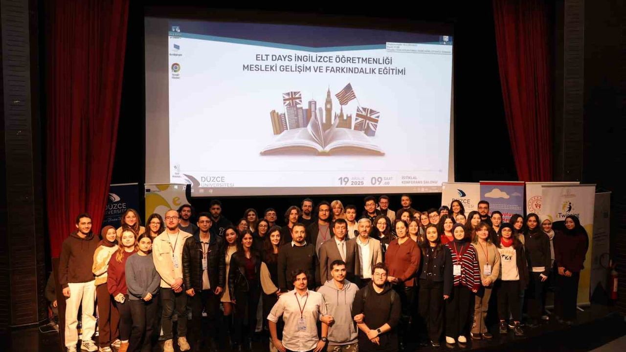 Düzce Üniversitesi'nde eTwinning atölyesi: ELT Days ile Mesleki Gelişim