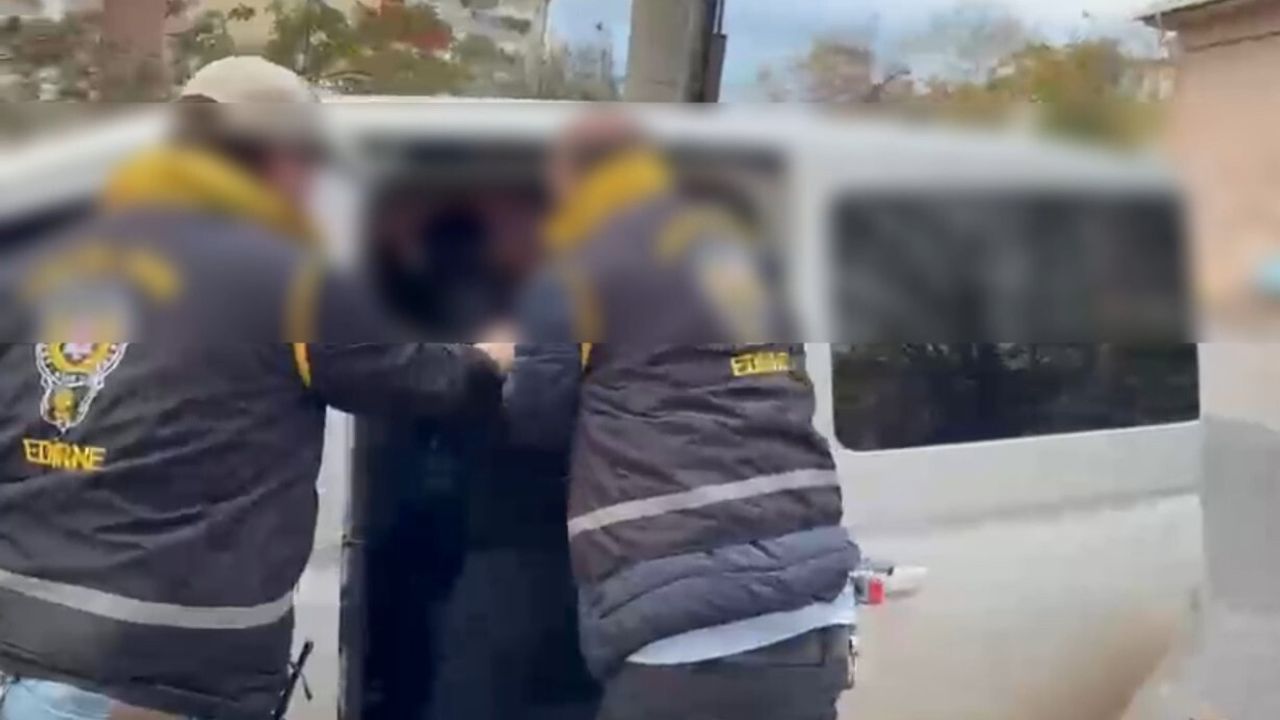 Edirne'de 41 Yıl Kesinleşmiş Hapis Cezası Olan Firari Operasyonla Yakalandı