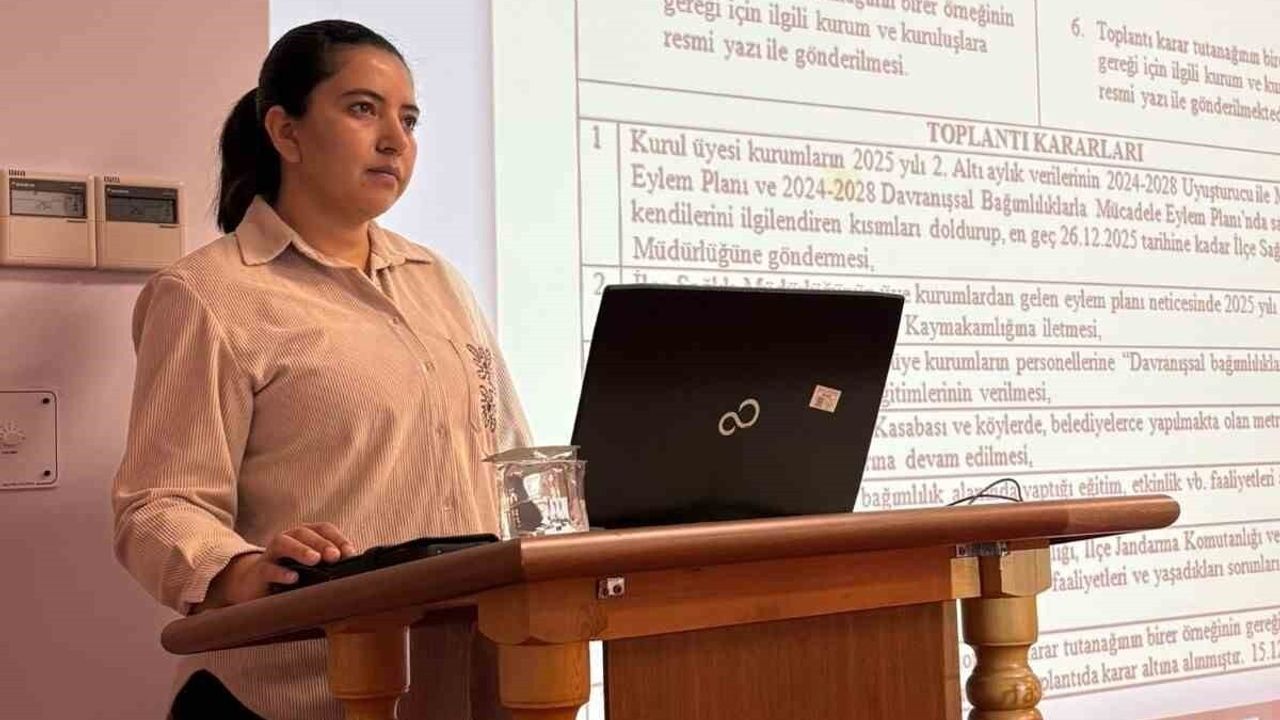 Eğirdir'de 2025: Bağımlılıkla Mücadele ve İntiharı Önlemede Kurumlar Güç Birliği