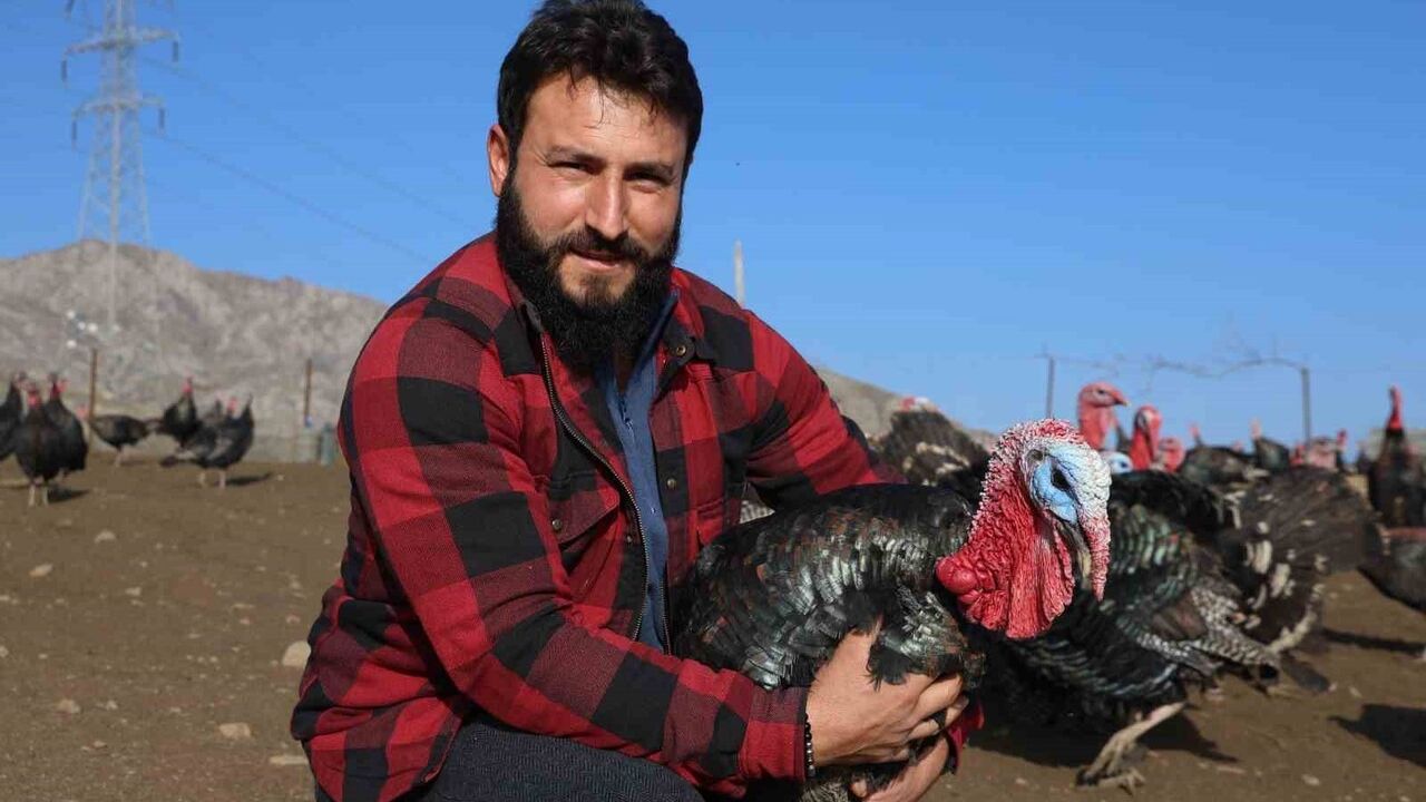 Elazığ'da Hindi Çiftliği Kurdu: Murat Varan Memleketine Döndü