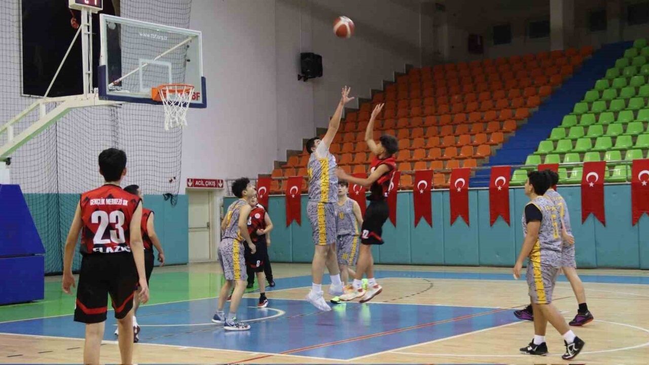 Elazığ'da U18 Erkekler Basketbol Turnuvası Sona Erdi — Gençlik Merkezi A Takımı Şampiyon