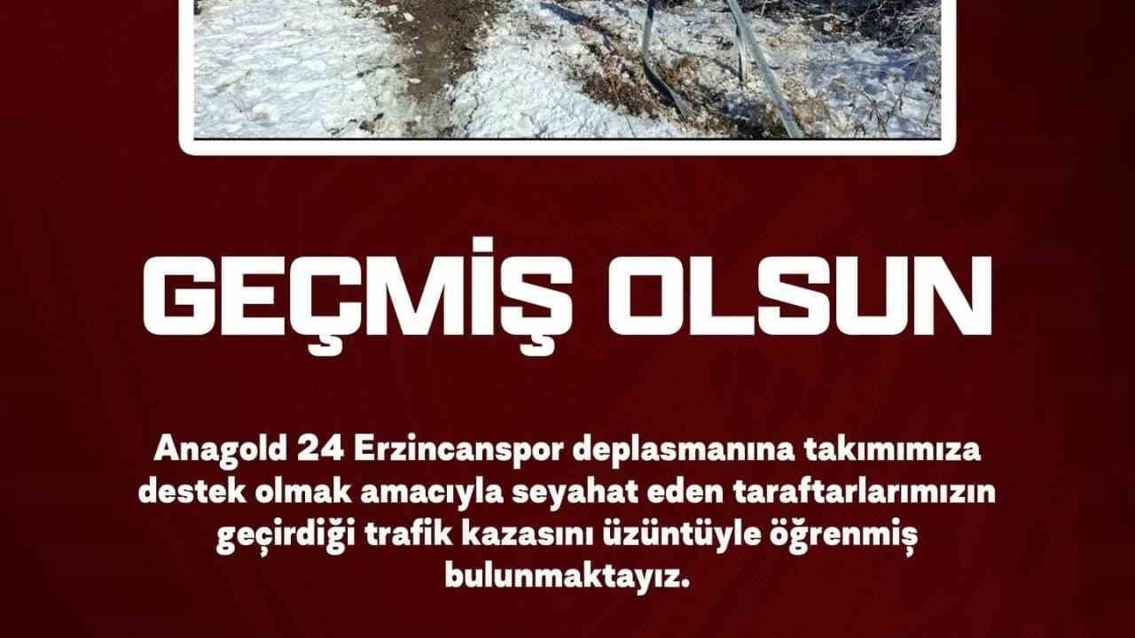 Elazığspor Taraftarlarını Taşıyan Minibüs Şarampole Kaydı