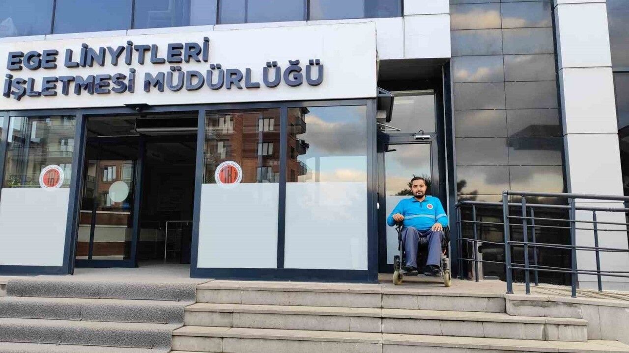 ELİ’ye Engelli Çalışana El Sensörlü Otomatik Kapı