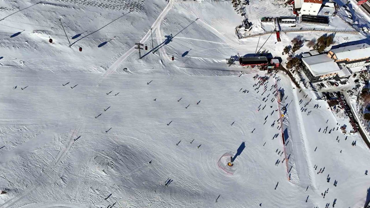 Erciyes'te Yılbaşı Yoğunluğu: Kapasite yüzde 100 Doldu