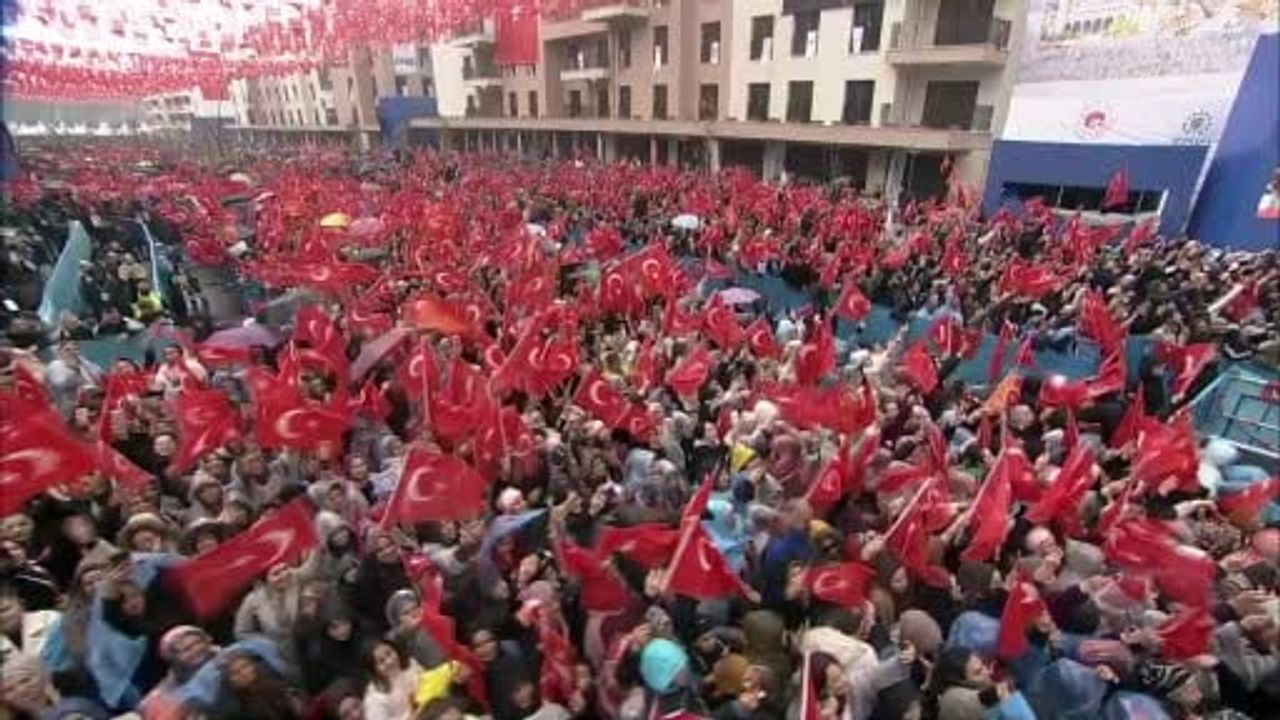 Erdoğan: "Tıpkı 6 Şubat’ta olduğu gibi biz buradayız" — Hatay'da 455 Bininci Afet Konutu Töreni