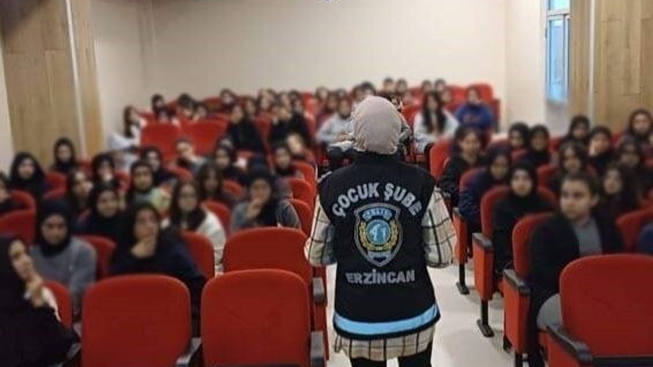 Erzincan'da 150 Öğrenciye Güvenlik ve Siber Farkındalık Eğitimi