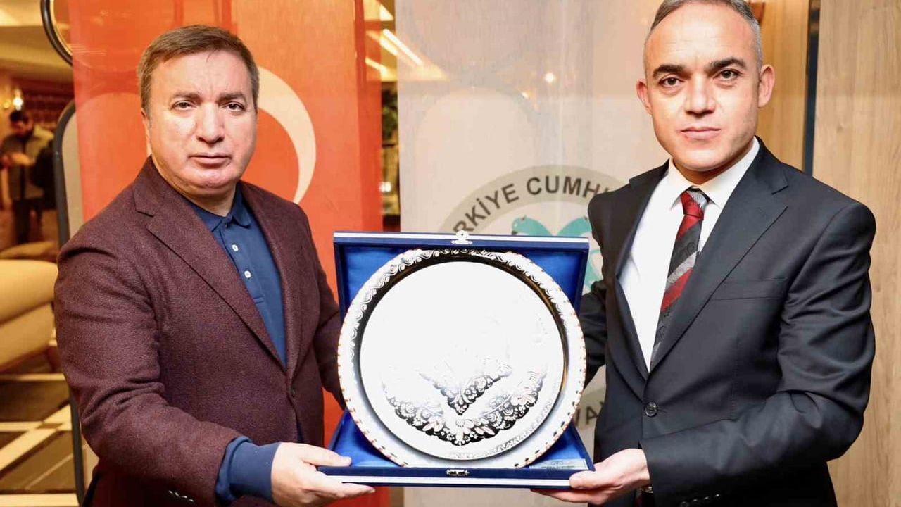 Erzincan İdare Mahkemesi Başkanı İlker Dolgun'a Veda Töreni