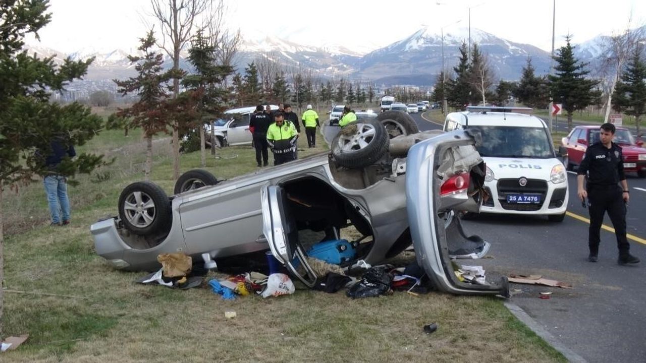 Erzurum'da 11 Ayda 34 Kişi Trafik Kazasında Öldü