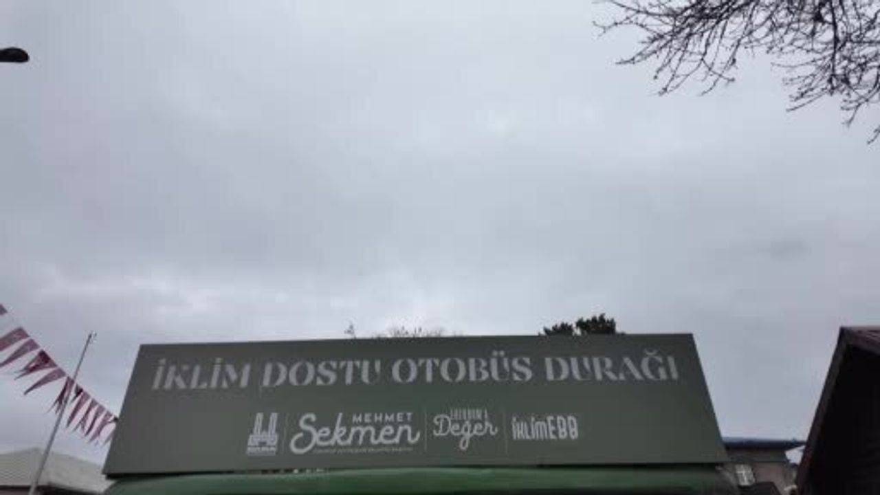 Erzurum'da Geri Dönüşüm Temalı Otobüs Durağı Türkiye Birincisi