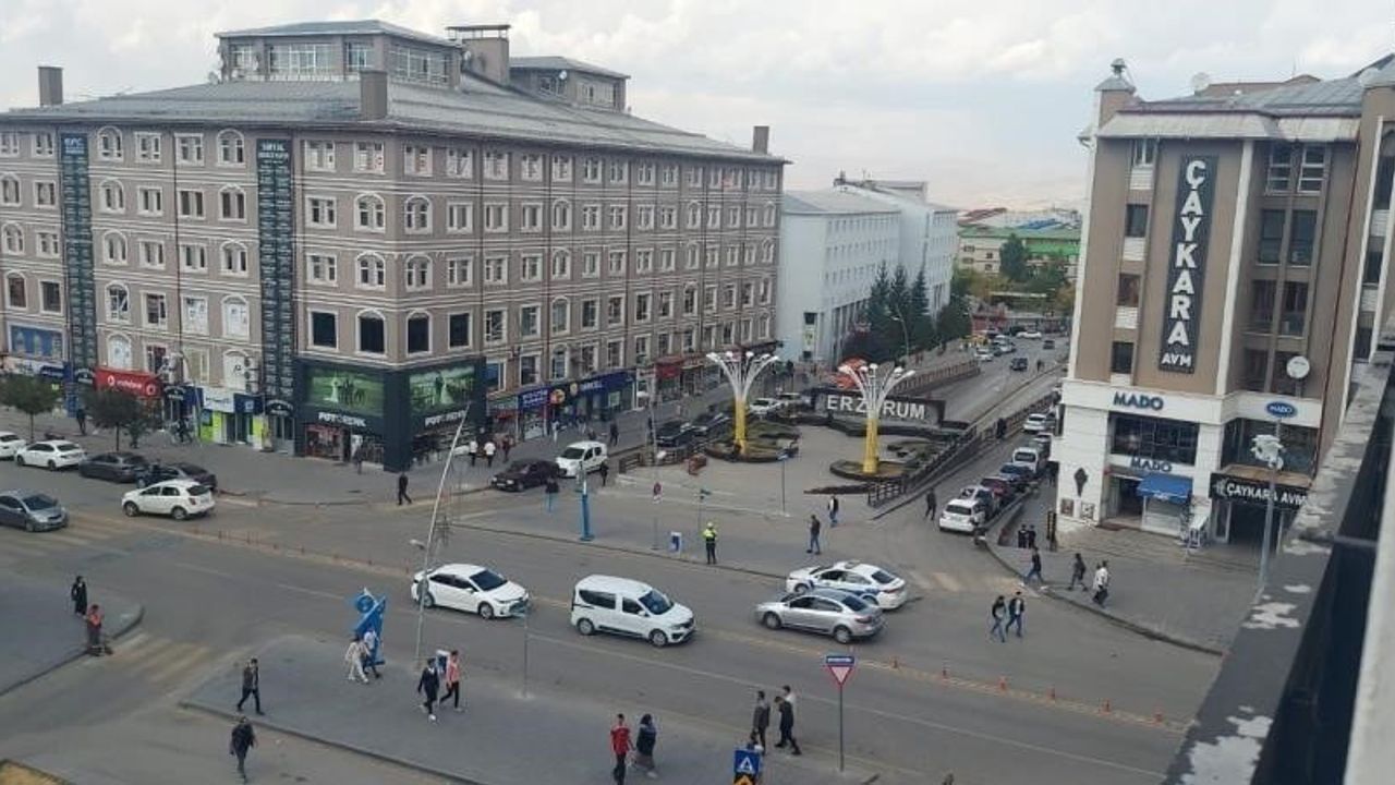 Erzurum'da trafik: Araç sayısı Kasım'da 151 bin 552'ye çıktı