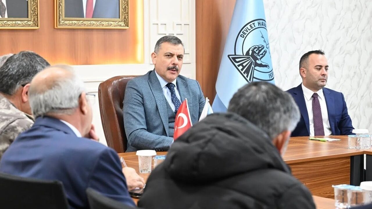 Erzurum Havalimanı'nda Kış Tedbirleri Toplantısı