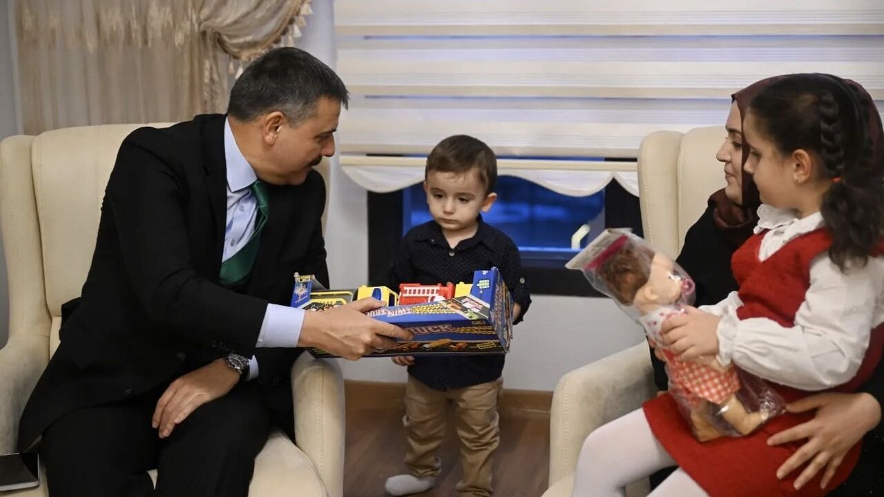 Erzurum Valisi Mustafa Çiftçi'den Şehit Ertuğrul Kırık'ın Ailesine Vefa Ziyareti