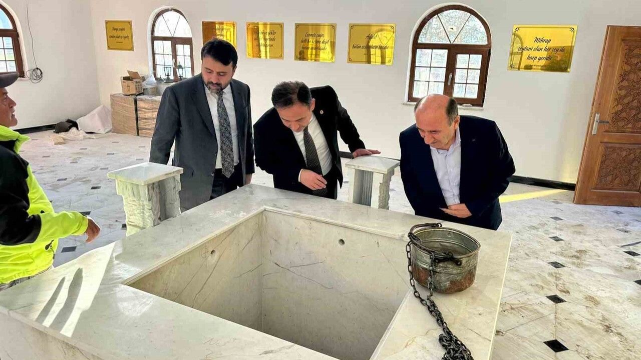 Eskipazar'da Sığırcık Suyu ve Cami Restorasyonunda Sona Yaklaşıldı