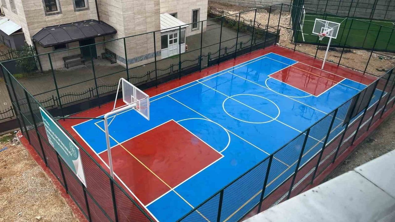 Eskişehir Çankaya Hafızlık Eğitim Merkezi'ne Yeni Basketbol ve Futbol Sahası