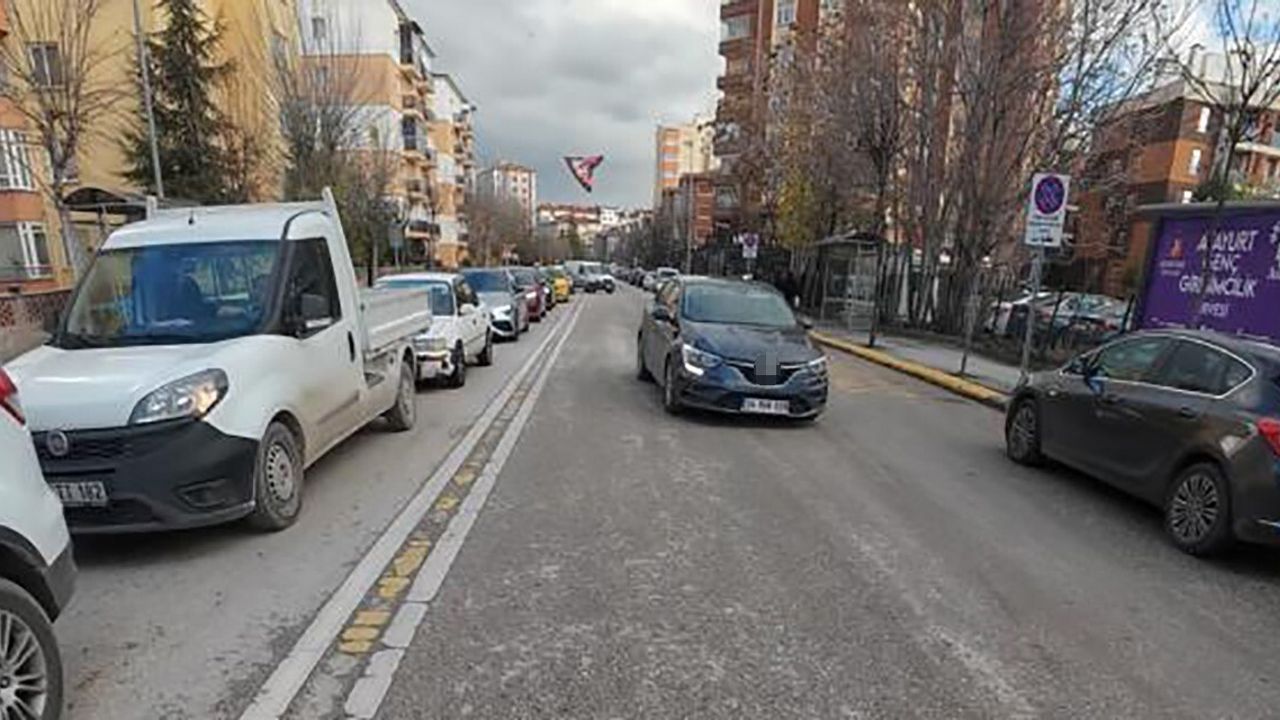 Eskişehir'de ters yöne giren sürücü trafikte tehlike yarattı