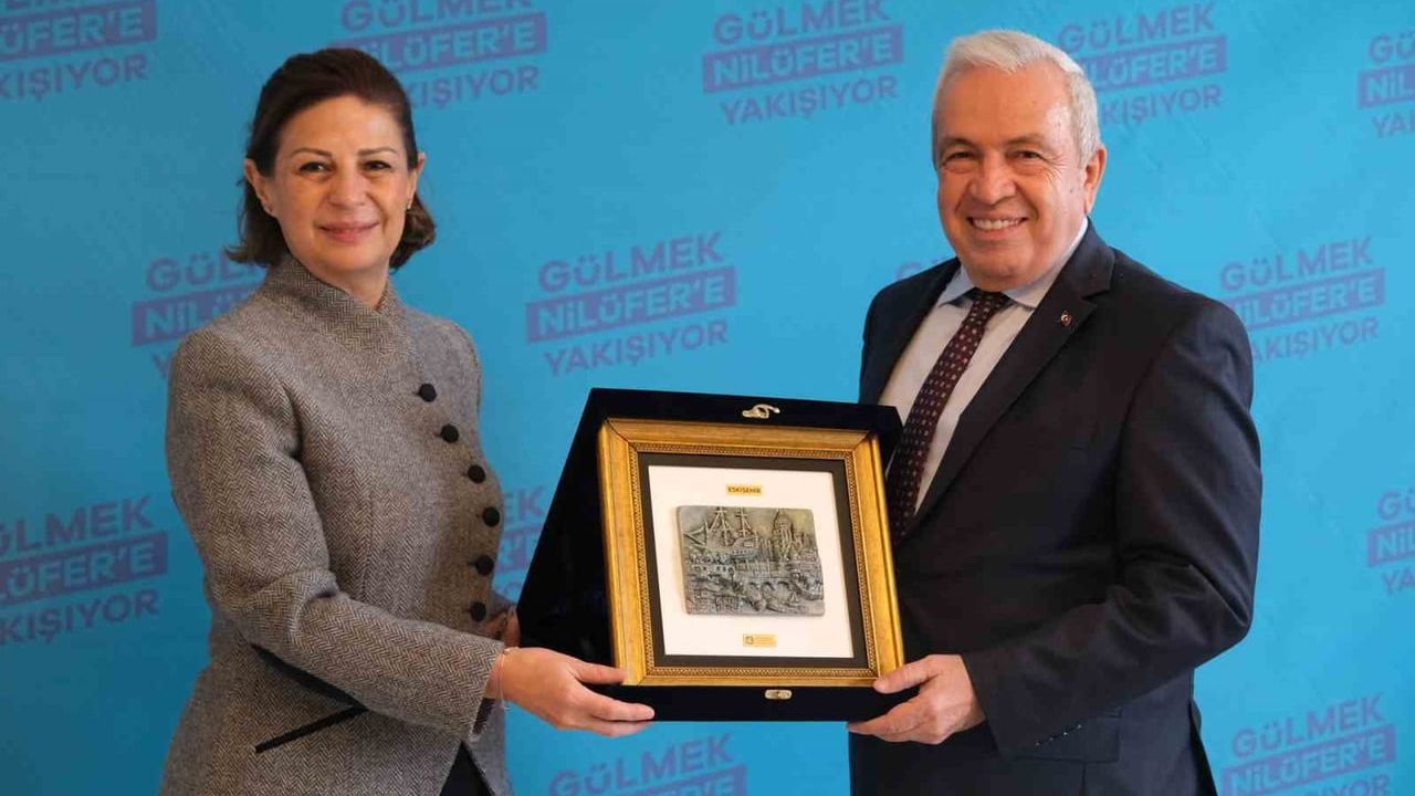 Eskişehir - Nilüfer dostluk ziyareti: Başkanlar deneyim paylaştı