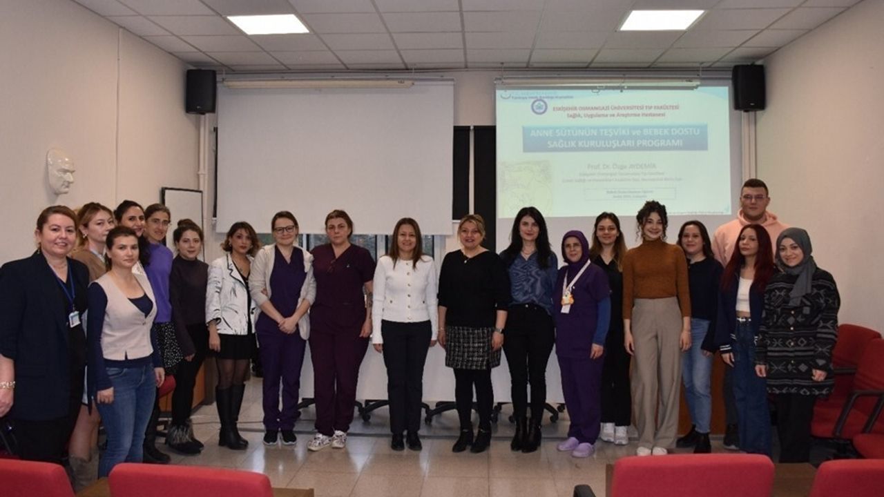 ESOGÜ Hastanesi'nde 'Bebek Dostu Hastane Eğitimi' — Emzirme ve Yenidoğan Bakımı