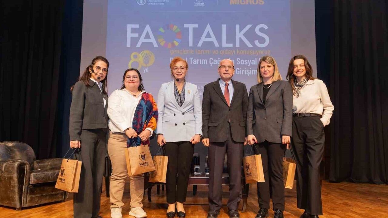 FAO Talks: Yaşar Üniversitesi'nde Gençlikle Tarım ve Dijitalleşme Vurgusu