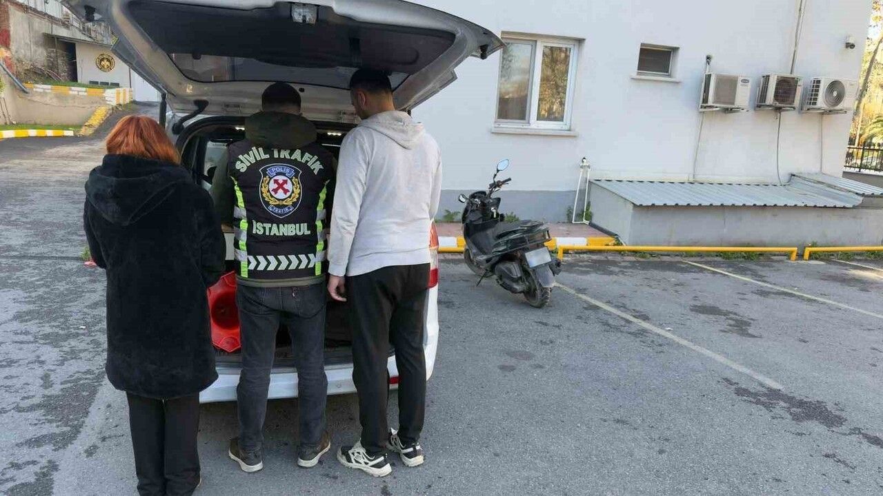 Fatih'te Trafik Tartışmasına Para Cezası, Motosiklet Sürücüsüne Adli İşlem