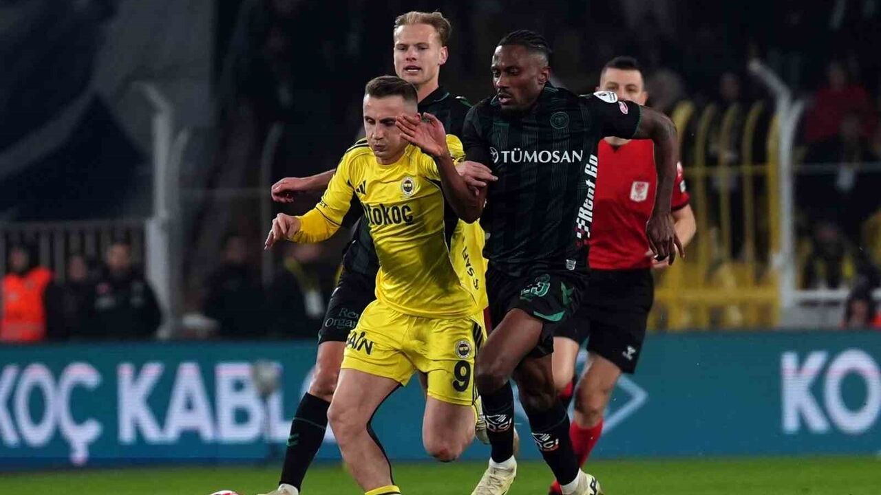 Fenerbahçe 4-0 Konyaspor — Trendyol Süper Lig 16. Hafta