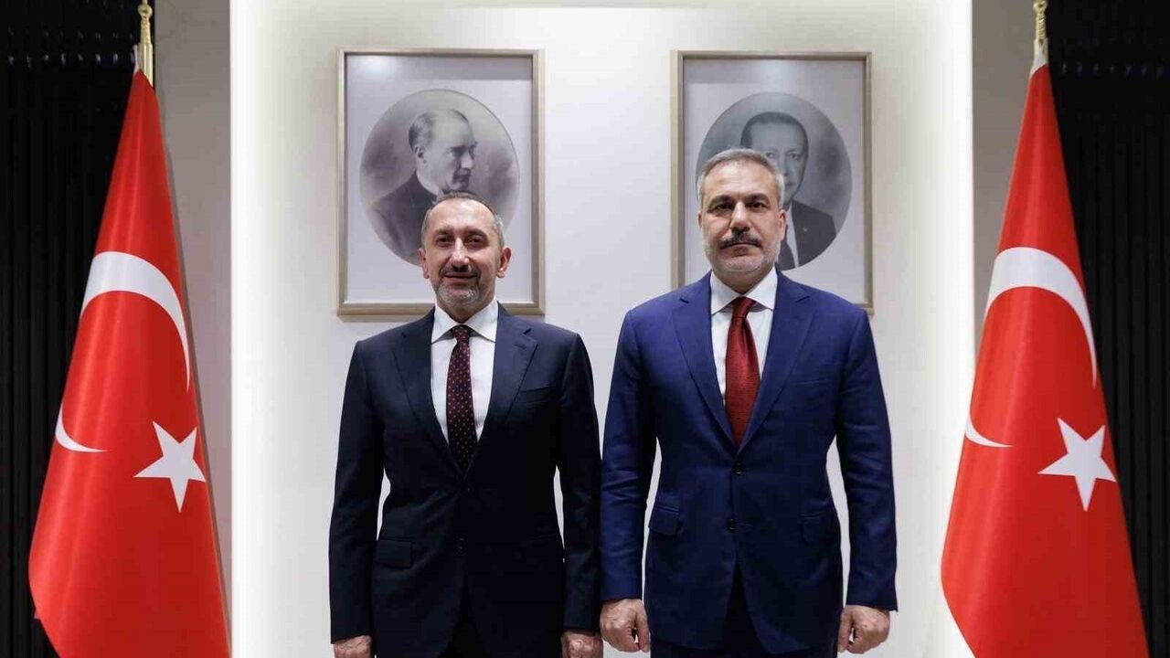 Fidan, Siber Güvenlik Başkanı Ümit Önal'ı Kabul Etti