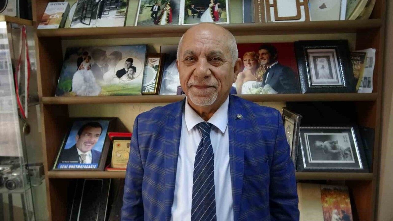 Gaziantep'in 55 Yıllık Fotoğrafçısı Recep Özkendirci