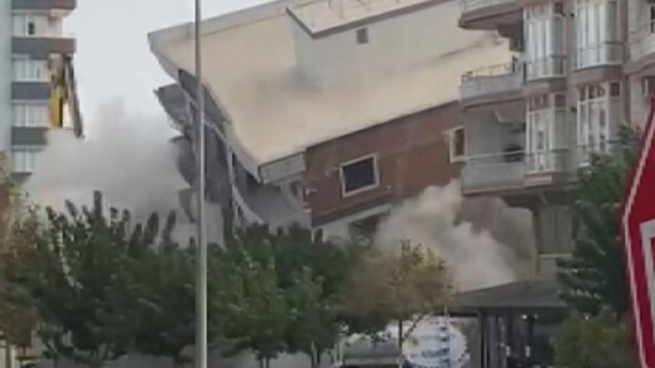 Gaziantep Nizip'te 7 katlı bina yıkıldı: Tankerin korna sesiyle facianın eşiğinden dönüldü