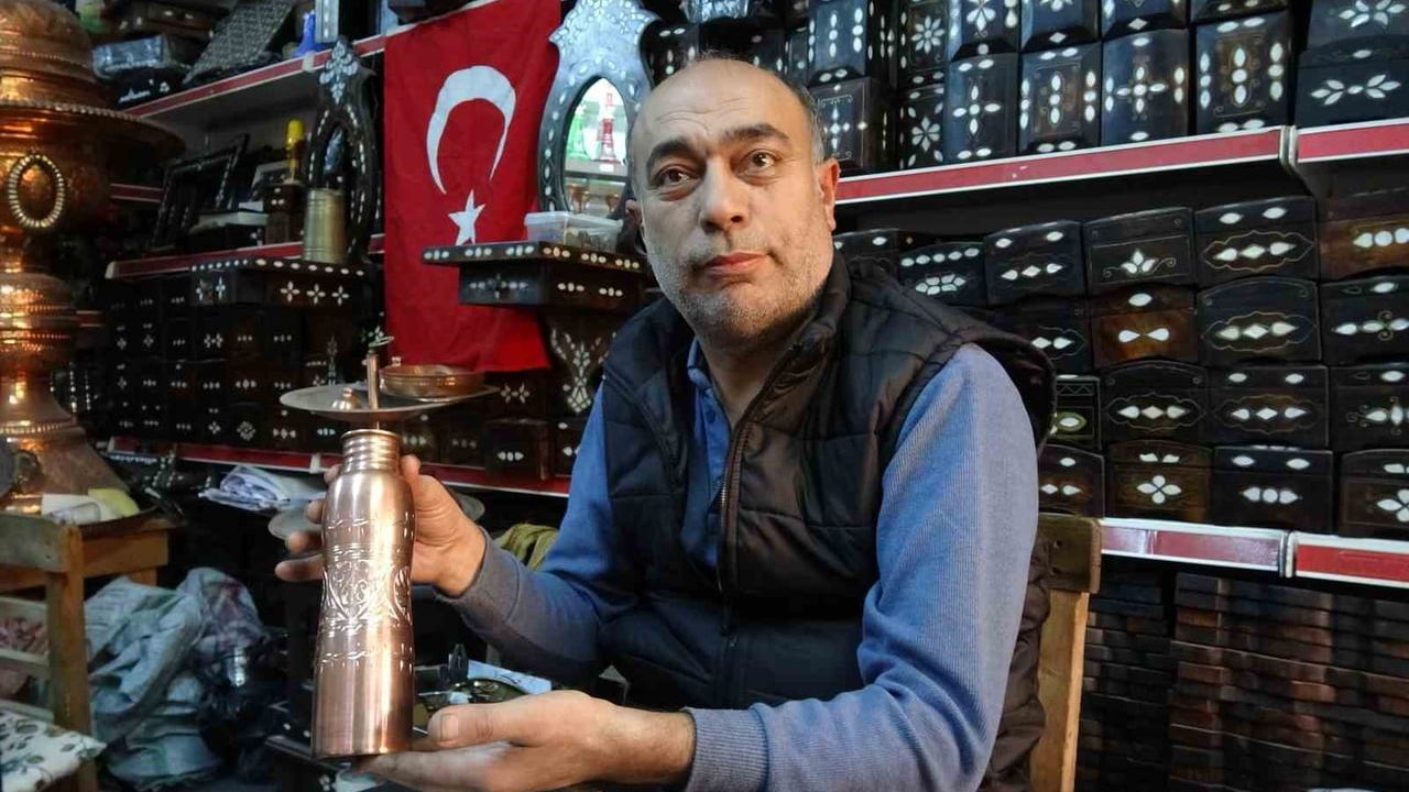 Gaziantep'te Bakır Su Mataralarına Talep Patlaması