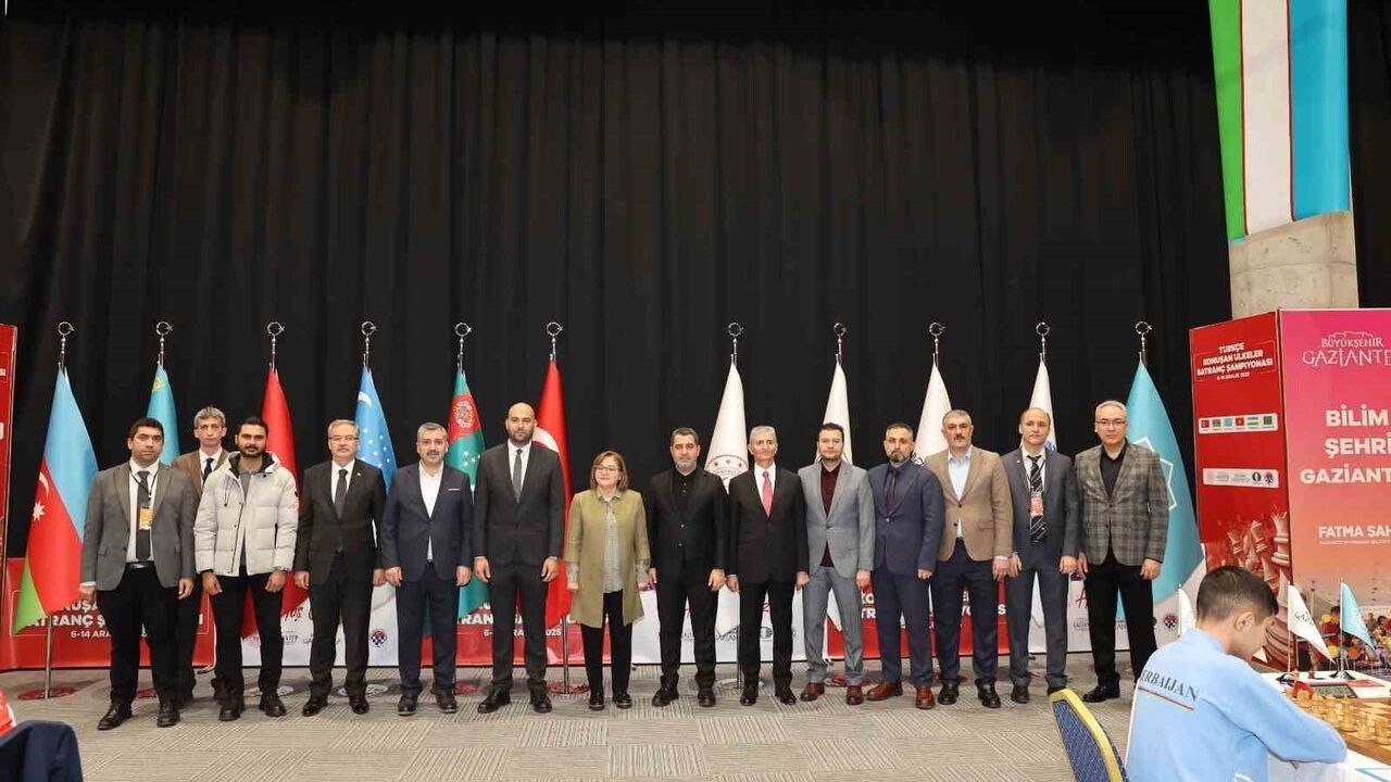 Gaziantep’te Tarihi Satranç Buluşması: Türkiye Şampiyonası ve Türkçe Konuşan Ülkeler Birliği
