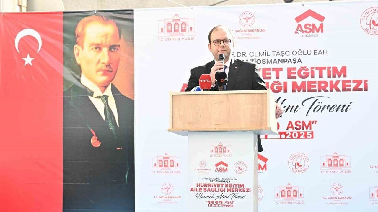 Gaziosmanpaşa'da Çocuk Etkinlik ve Aile Sağlığı Merkezi Hizmete Açıldı