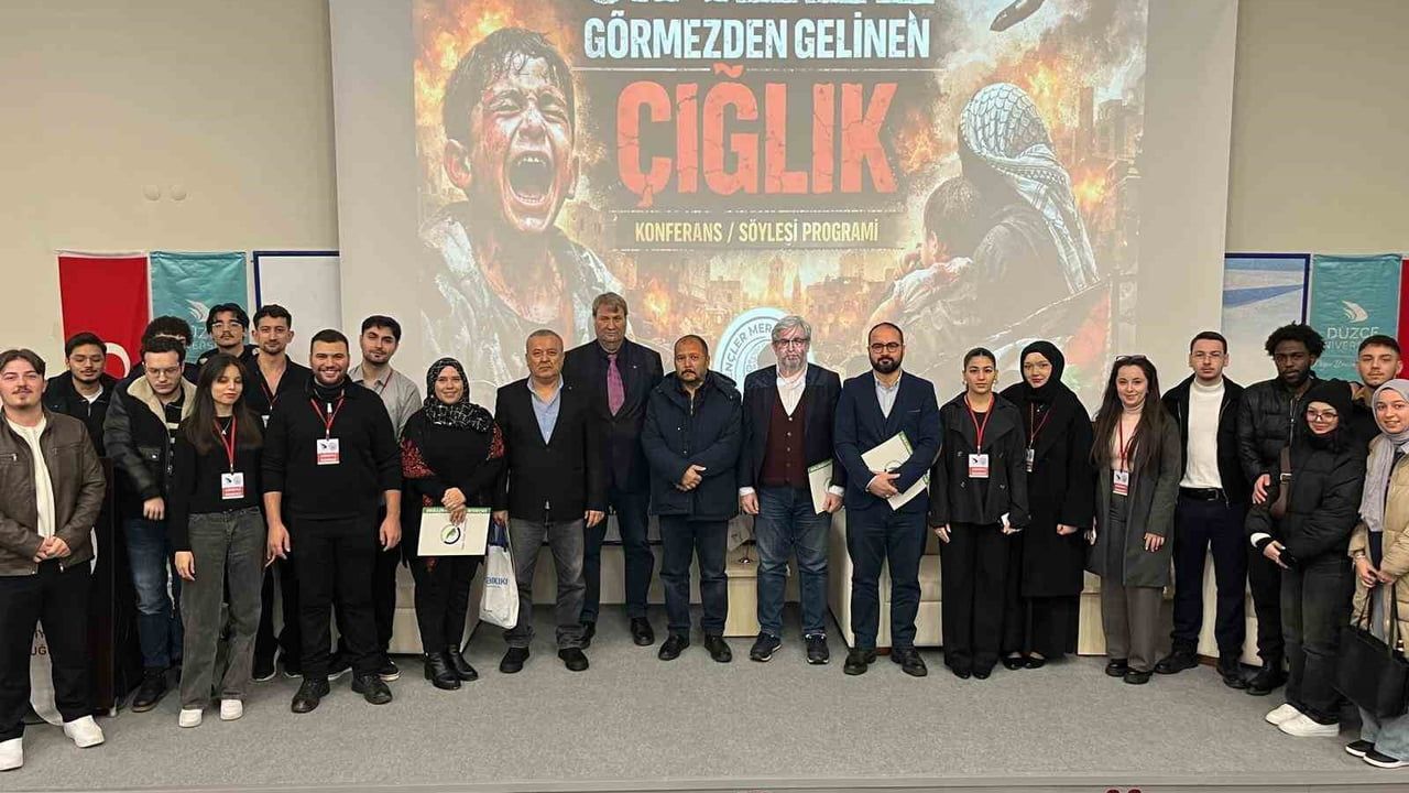 Gazze: 'Görmezden Gelinen Çığlık' — Düzce Üniversitesi'nde Söyleşi
