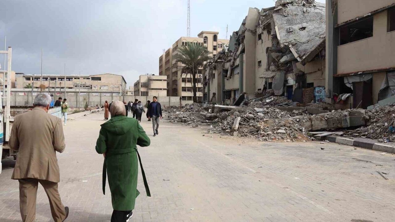 Gazze İslam Üniversitesi'nde İki Yıl Sonra Yüz Yüze Eğitim Başladı