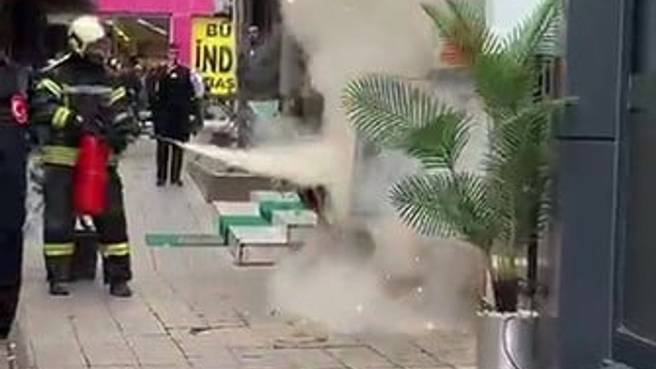 Gebze'de Trafoda Parlama: İtfaiye Facianın Önüne Geçti