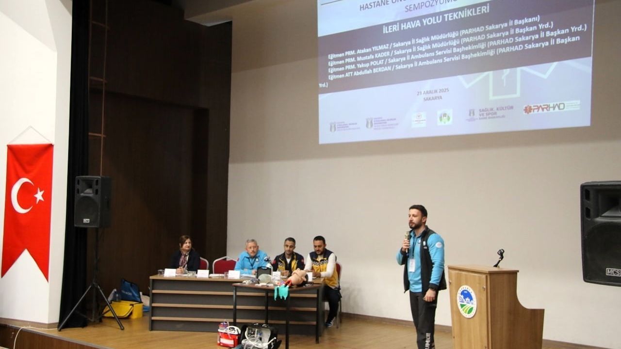 Geleceğin Paramedikleri Sakarya'da Buluştu: I. Ulusal Hastane Öncesi Acil Sağlık Hizmetleri Sempozyumu