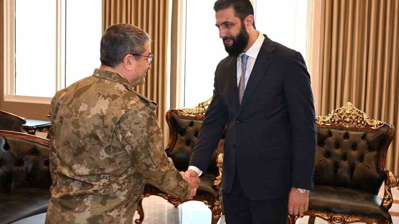 Genelkurmay Başkanı Bayraktaroğlu Şam'da Ahmed eş-Şara ile Görüştü