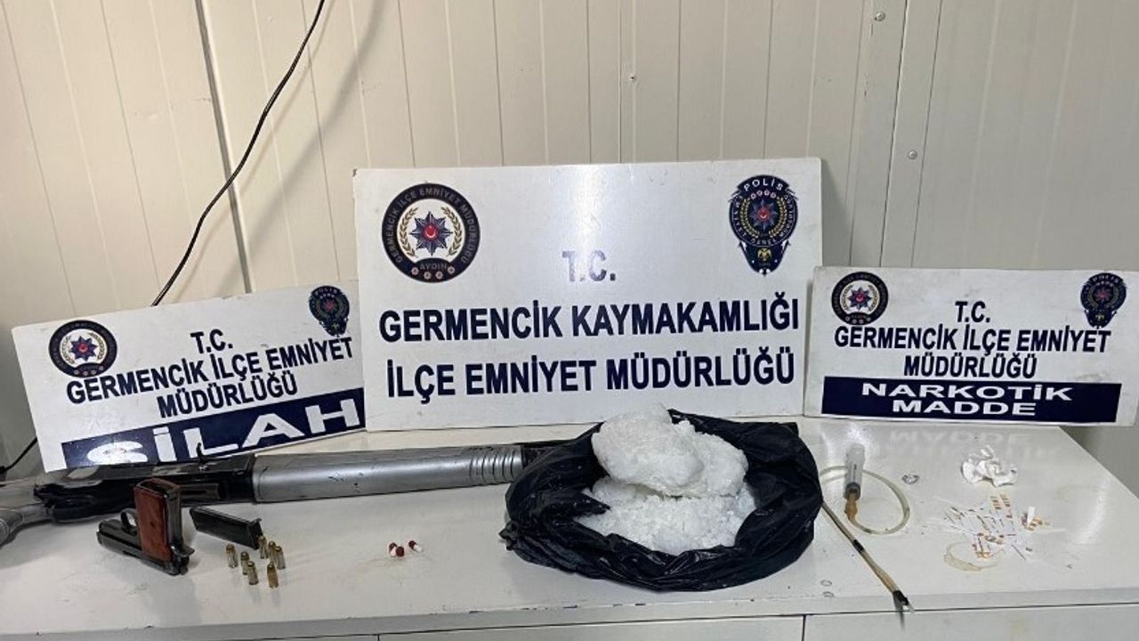 Germencik’te Evinde 2 Kilo 60 Gram Metamfetamin Ele Geçirildi