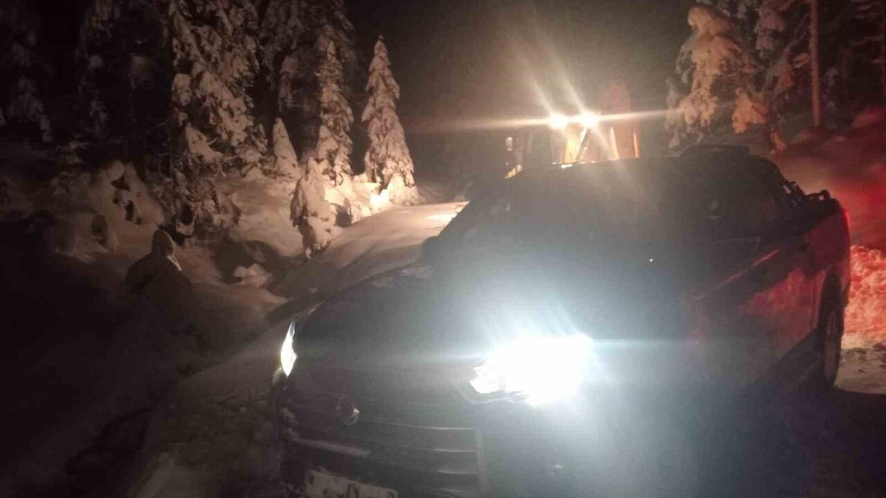 Giresun'da Yaylada Mahsur Kalan Vatandaşları Yavuzkemal Belediyesi Kurtardı