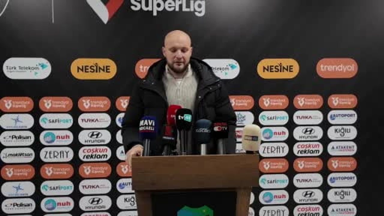 Gökhan Değirmenci: "Kupa kulübün genlerinde var" — Kocaelispor 3-1