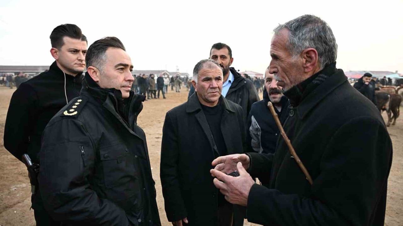 Göksel Önder Hayvan Borsası'nda: Trafik ve Asayiş Denetimi